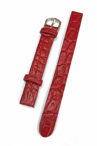 MercanSaat 10 mm Domestic Production - Genuine Leather Soft Watch Band