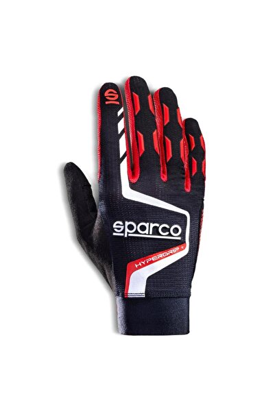 Sparco قفازات ألعاب محاكاة Hypergrip باللون الأسود مقاس 8