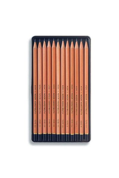 Koh-i Noor Kohinoor 1510 8B-2H Graduated Pencil Set / 1512