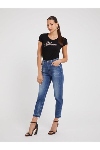 Guess Tricou Slim Fit pentru femei Script