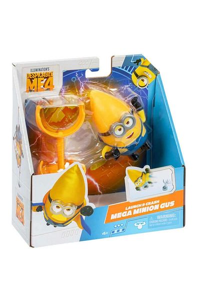 Giochi مجسم شخصية مينيونز 10 سم - Launch Crash Mega Minion Gus 59277