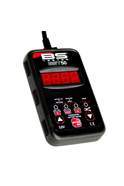 Bst50 Dijital Powersport Akü Test Cihazı 6 Dil 2.5-30ah Kapasiteli Anlık Ölçüm Oem Uyumlu