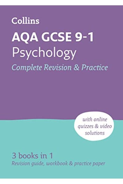 Harper Collins برنامج تدقيق وتدريب كامل لعلم النفس لامتحانات AQA GCSE 9-1: مث...