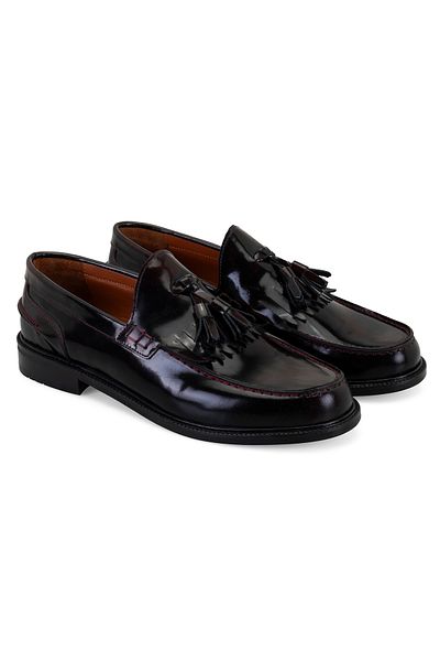 Desa Jimmy Burgundy Men's Leather Loafer