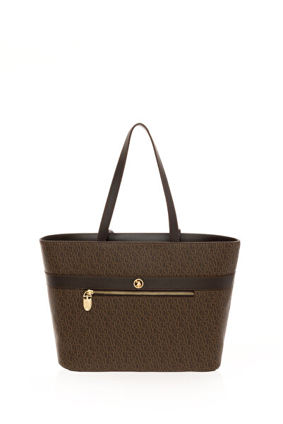 U.S. Polo Assn. Geantă de umăr maro pentru femei 50267290-VR029