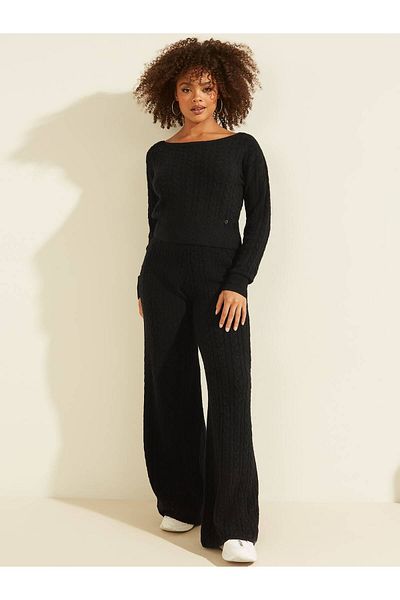Guess Es Wide Leg Cable Ta