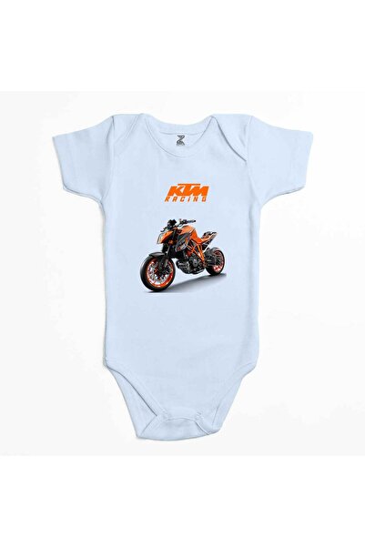 CrowsGate Ktm 1290 Super Duke Racing Blue Color Baby Body Suit
