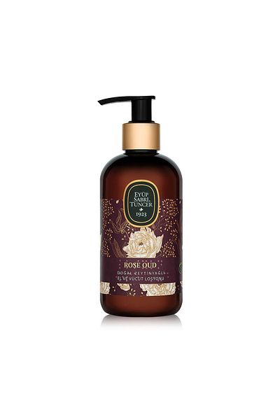 Eyüp Sabri Tuncer Rose Oud Natural Olive Oil Lotion 250 ml