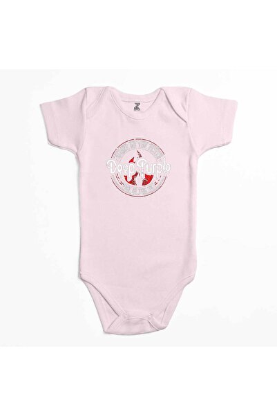 CrowsGate بدلة أطفال باللون الأرجواني الدخاني العميق على الماء باللون الوردي