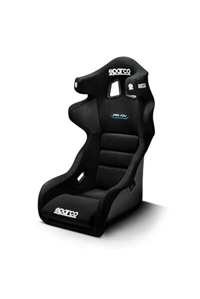 Sparco كرسي Pro Adv Ration معتمد من الاتحاد الدولي للسيارات باللون الأسود