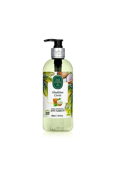 Eyüp Sabri Tuncer Natural Olive Oil Coconut Liquid Soap 500 ml