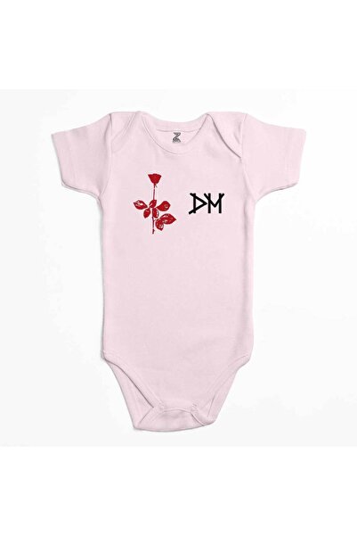 CrowsGate بدلة أطفال باللون الوردي الوردي من Depeche Mode