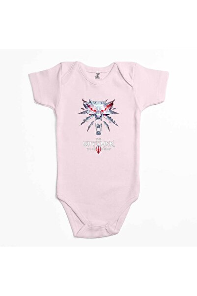 CrowsGate بدلة بيبي ذا ويتشر وايلد باللون الوردي