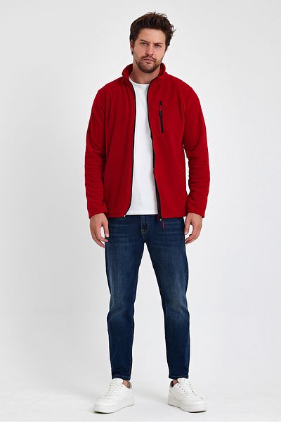 monox Men's Outdoor Fleece Jacket - Zippered