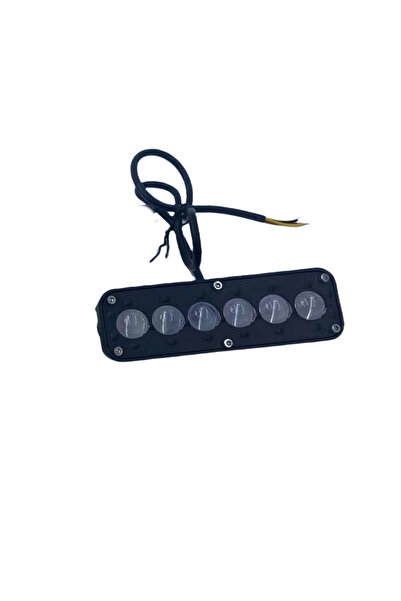 Otovo Offroad Sis Lambası 2 X4 X 13,5cm Beyaz-sarı Gündüz Ledi Kırmızı