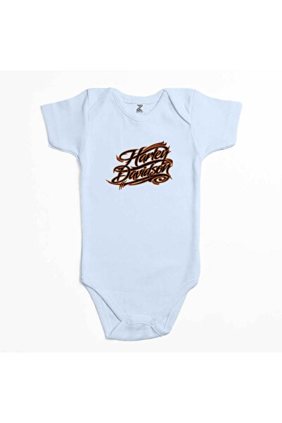 CrowsGate بدلة أطفال من هارلي تشوبر بشعار 2 باللون الأزرق