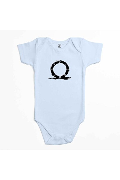 CrowsGate God of War Ragnarok Omega Blue Color Baby Bodysuit