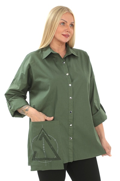 Lady Majestic 1st Quality Cotton Plus Size Women's Shirt