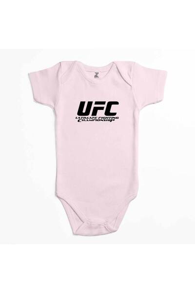 CrowsGate بدلة أطفال باللون الوردي تحمل شعار UFC Ultimate Championship