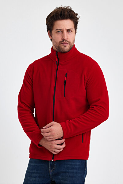 monox Men's Outdoor Fleece Jacket - Zippered