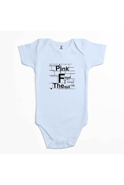 CrowsGate بدلة بينك فلويد ذا وول بلون أزرق للطفل الرضيع