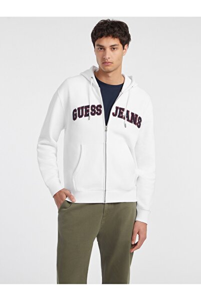 Guess Hanorac pentru bărbați Jeans Patch