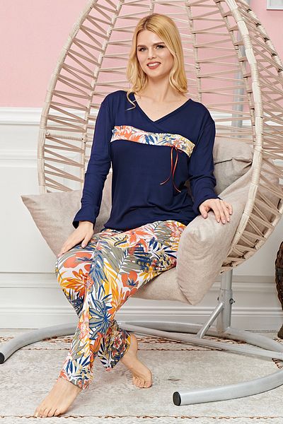 Rasanet Long Sleeve Pajama Set Model no 7572