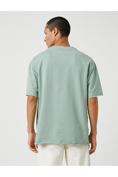 Koton Κοντό μανίκι Basic Oversize T-Shirt Crew Neck