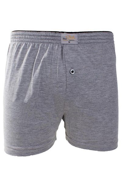 ÖREN STİL Ören Style 44-7000 Grey 4 Pack Ανδρικό Πετσέτα Μέση Βαμβακερό Μπόξερ