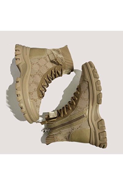 Guja 24k310-22 Kadın Örgü Bot - Camel - 39