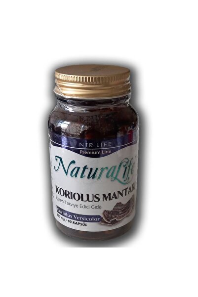 naturalife Natura Life Coriolus Versicolor 60 كبسولة - فطر كوريولوس