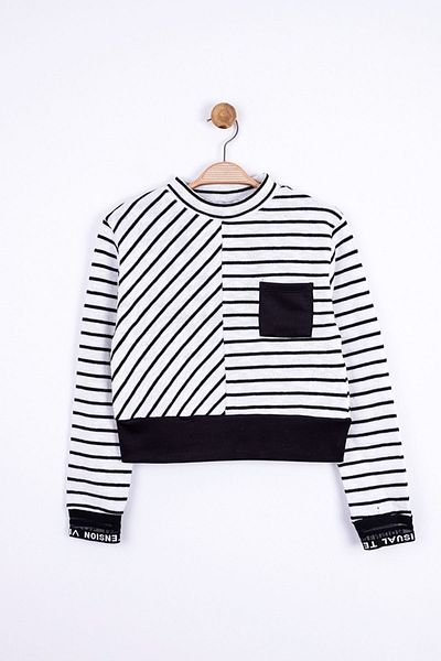 nk kids Nk Детски 35342-беларуски пуловер 8/14 Екрю