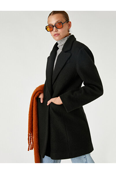 Koton Palton cu ștampila dublu