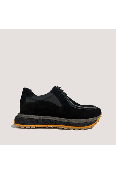 LUCIANO BELLINI 8005 Premium Ανδρικά παπούτσια casual - Μαύρα - 42