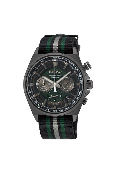Seiko Chronograph Ssb411p Men's Wristwatch