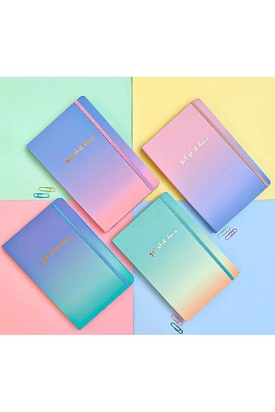 Mikro Micro A5-04 - Color Passed Lined Notepad 80YP