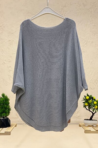 sahnemoda Μπλούζα με τσέπες με στάμπα πεταλούδας Mercerized