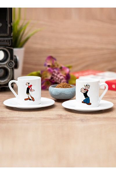 gold fotoğrafçılık Popeye -safinaz Turkish Coffee Cup