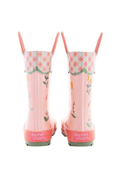 Stephen Joseph Rain Boots Strawberry Field