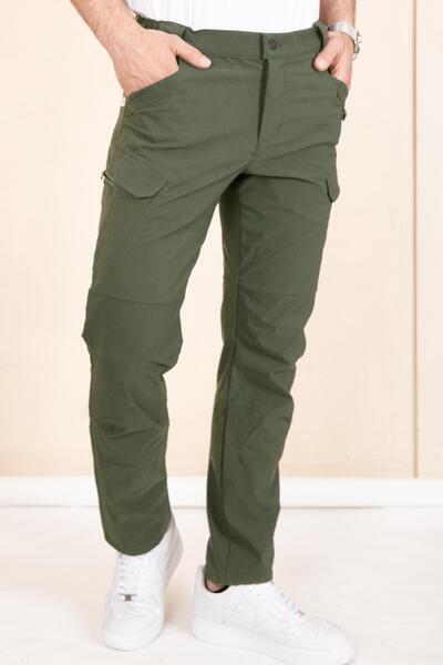 Delpino Men's Water and Windproof Thin Softshell Pants