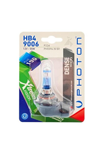 Photon HB4 9006 12V 55W XTREME VISION +%150 FAZLA IŞIK (TEKLİ BLİSTER) PH5596...