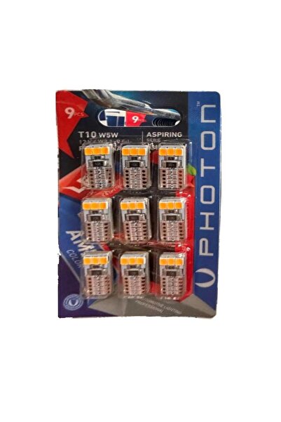 Photon T10 W5W 12V AMBER ASPIRING SERIE (9LU BLİSTER) PH7010 NA B9