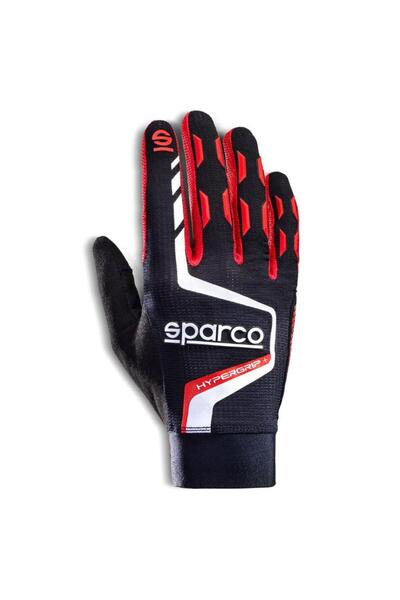 Sparco قفازات ألعاب محاكاة Hypergrip باللون الأسود مقاس 12