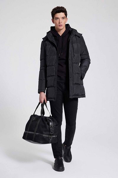 D'S Damat Ds Groom Regular Fit Black Coat