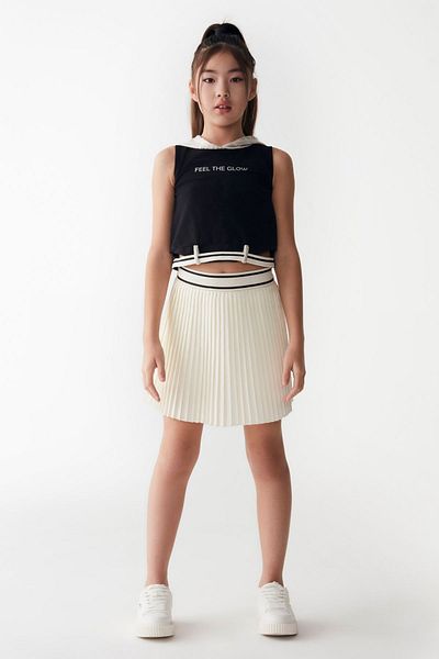 nk kids 36306-bluză strălucitoare neagră 8/14
