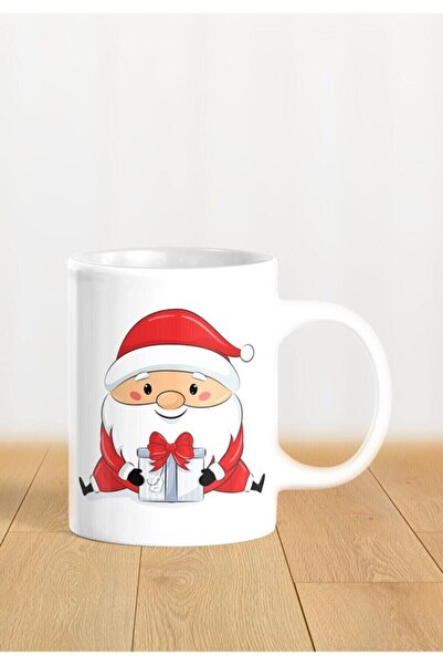 gold fotoğrafçılık كوب هدية رأس السنة الجديدة مطبوع عليه سانتا كلوز بجودة ممت...