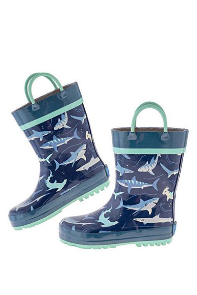 Stephen Joseph Boy's Rain Boots Shark