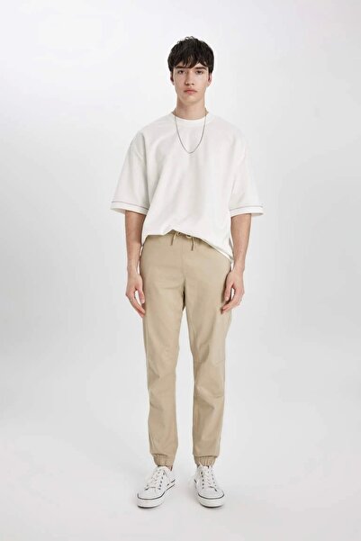 DeFacto B6148 Regular Jogger Gabardin Pantolon