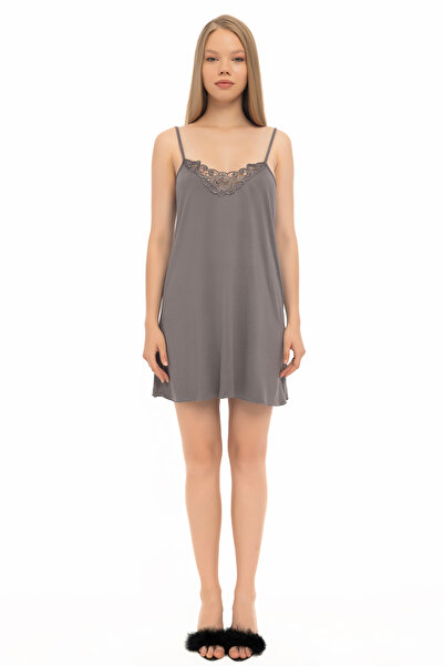 GIONA Σετ ρόμπα νυχτικού από Micro Combed Βαμβακερό ύφασμα