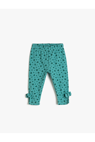 Koton Κολάν Κορδόνι Floral Φιόγκος Βαμβακερό με λεπτομέρειες